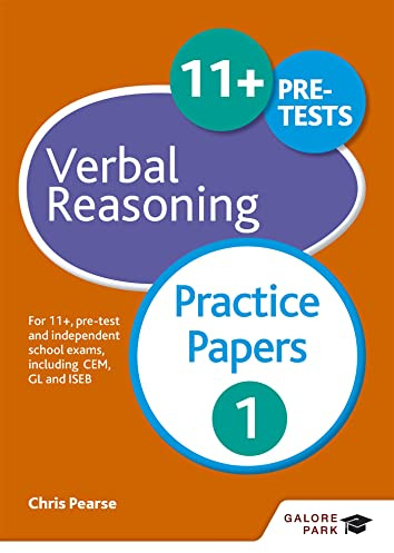 11+ Verbal Reasoning Practice Papers 1: For 11+, pre-test and independent school exams including CEM, GL and ISEB