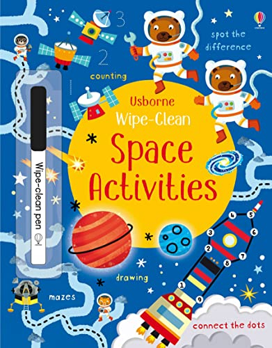 Wipe-Clean Space Activities (Wipe-Clean Activities): 1