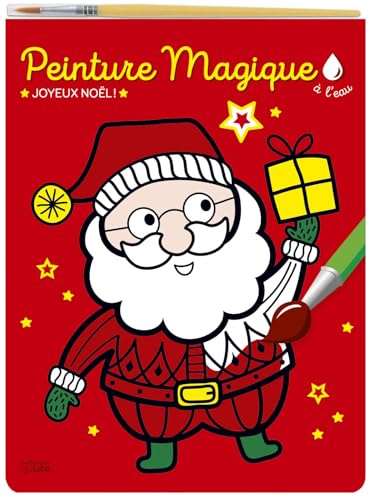 Peinture magique à l'eau Joyeux Noël: Avec un pinceau