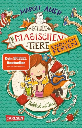 Die Schule der magischen Tiere. Endlich Ferien 1: Rabbat und Ida: Fröhliches Kinderbuch über sprechende Tiere ab 8 Jahren (1)