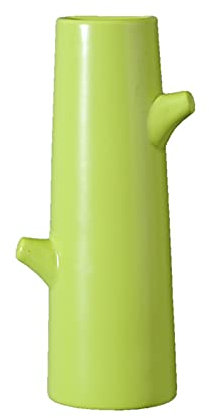 SISWIM Wandbehang-Pflanzgefäß, Keramik-Wandvasen, gefälschter Baumstumpf, hängender Pflanzer, künstliche Blumen, Regal, Kunstwand, Handwerk, Ornamente, Wandvase, Heimdekoration, Hängekorb für Pflanzen