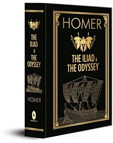 HOMER: The Iliad & the Odyssey (Deluxe Hardbound Edition)