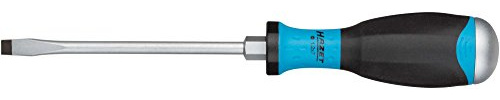 Hazet Schraubendreher, Schlüsselweite: 0.8 x 4.5 mm, 1 Stück, klinge mattverchromt, spitze brüniert, 810U-45