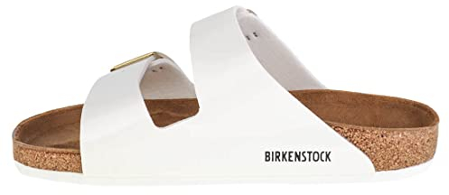 BIRKENSTOCK Arizona Birko-Flor, Ciabatte Donna, Bianco, 41 EU