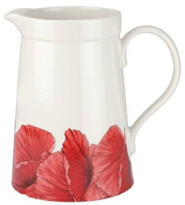 Portmeirion 628120 Botanic Blooms Beverage Jug, Earthenware, Multicolor