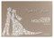 Partycards Gästebuch Hochzeit, Hochzeitsgästebuch Personalisierbar mit Namen und Datum, A4 Querformat, 52 Blatt, Hardcover Bindung – Fotoalbum, Goldene Hochzeit, Hochzeitsalbum personalisiert