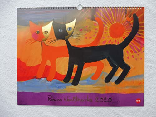 Rosina Wachtmeister Posterkalender - Kalender 2020 - Heye-Verlag - Wandkalender - 44 cm x 34 cm