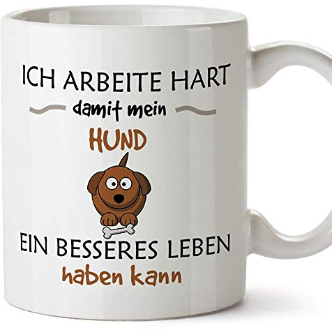 MUGFFINS Tasse/Becher Hund (Hündchen)) - Lustige und Originelle Geschenke