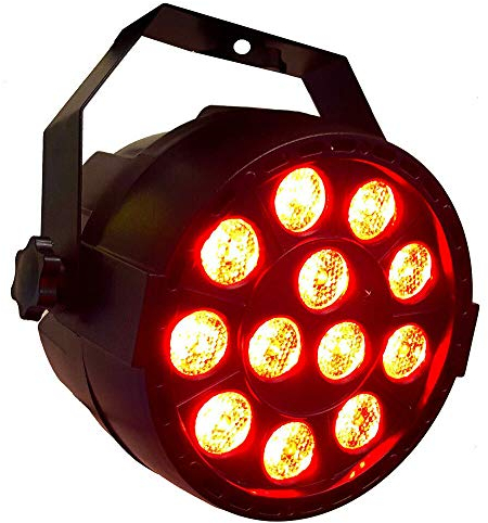 Par Lichter 36W 12LEDs DJ PAR Bühne Licht RGBW DMX 512 Bühnenbeleuchtung Disco Projektor für Home Hochzeit Kirche Konzert Tanzfläche Beleuchtung