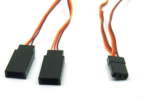 POPESQ® 1 Stk. x Servo Verlängerungskabel 15cm Y Splitter #A3121