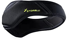 Storelli ExoShield Head Guard, Military-Grade Head Protection, Foam Padding Headband, Official Headgear of US Club Soccer, Black, Size 4