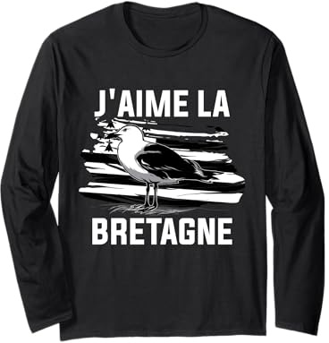 Drapeau Bretagne - Vacances en France - Bretons Möve Manche Longue