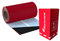 300mm x 5,0m ALU Wandanschlussband/Kaminanschlussband 3D Struktur EUROVENT (RAL3011 (Rot))