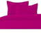 Housse de Couette Coton (Fuchsia, 220 X 240 cm) Qualité supérieure