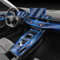 MOCATT Auto-Navigation GPS-Bildschirm Innenraum Schutzfolie Mittelkonsole TPU transparente Folie Zubehör, für Audi A4 B9 2020-2023