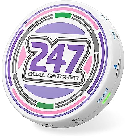 PhotoFast 247 Dual Auto Catcher für Poke Go, unterstützt Auto Fangen, Auto-Tippen, Auto-Wiederverbinden, über 1-Stunden Verbindungsfunktion kompatibel mit iOS & Android