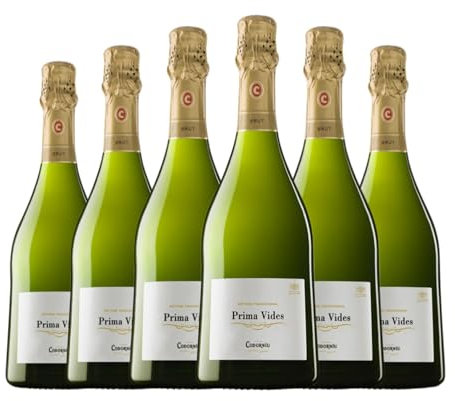 Codorníu Blanc de Blancs Prima Vides Brut Cava Reserva 75 cl Espumoso blanco (Caja de 6 Botellas de 75 cl)
