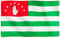 Runesol Bandiera Abkhazia, 91x152cm, 3ft x 5ft, 4 Occhielli, 1 Occhiello in Ogni Angolo, Bandiera Nazionale, Repubblica di Abkhazia, Interno, Esterno, Colori Vividi