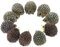 Sosoport 10st Mini-Igel Mini Spielzeug Mini Toys Simulation Igel Tierwelt Hedgehog Figuren Igel-Ornament Garten Igel Dekoration Süße Igelverzierungen Spielzeuge Modelle Klein Ornamente Harz
