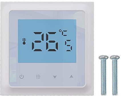 Digitaler Temperaturregler Sensor, Smart Home Thermostat Handysteuerung Hintergrundbeleuchtung WiFi Fußbodenheizung Temperaturregler