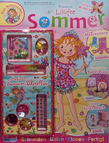 Prinzessin Lillifee Baste 34/2024 Extra: Sommer-Bastelbox