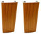 KIT 2 MULTI ANGOLI PER ZOCCOLO IN VARI COLORI H10, H12 E H15 | CONNETTORE PER ZOCCOLINO CUCINA | MADE IN ITALY (Ciliegio, H10 cm)