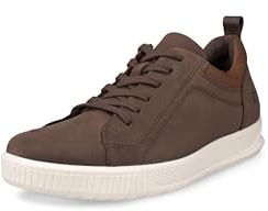 ECCO Mens Byway Nubuck Leather Trainers