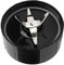Juicer Cross Blade, Extractor Cross Blade Juicer Part Replacement Complete Blade Assembly with Clutch Gear Under It for Chopping Grating Blending, Replacement for Magic Bulle 250W