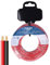 EDM Product Cable Paralelo Plano EDM 28705 Negro Rojo 5 m 2 x 1 mm - Marca EAN: 8425998287059