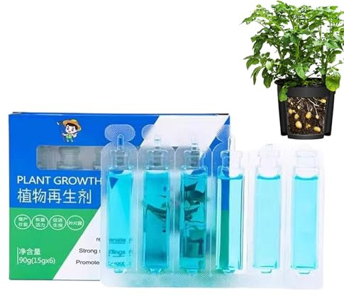 Fertilizzante Per Piante Da Interno,15g x 6 Pezzi Fertilizzante Liquido Per Piante | Integratore Radicale Per Fiori Soluzione Nutriente Per Rose E Piante In Interni Esterni E Giardino
