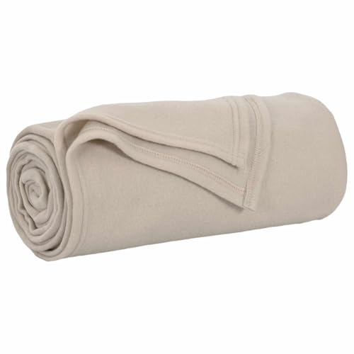 vidaXL Wohndecken 24 STK. Beige 240 x 220 cm 17.63 kg Fleece