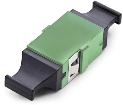StarTech MPO/MTP Kupplung, Singlemode Glasfaser Kupplung, Key Up-Key Down, MPO/MTP-APC Adapter für Patchfelder und Gehäuse - Grün