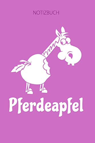 Notizbuch Pferdeapfel: Reittagebuch Trainingstagebuch Pferdebuch für junge Reiter und Reiterinnen, 100 Seiten Liniert | 15 x 23cm (ca. A5)