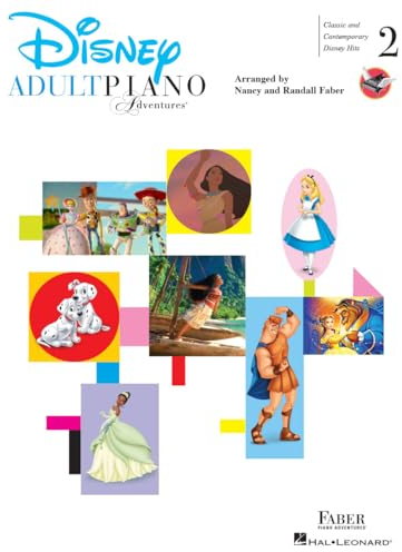 Adult Piano Adventures - Disney Book 2.: Classic and Contemporary Disney Hits