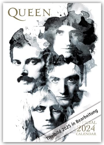 Queen 2025 – A3-Posterkalender: Original Danilo-Kalender [Mehrsprachig] [Kalender]