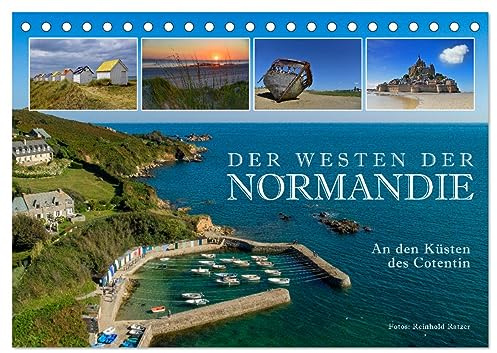 Der Westen der Normandie – An den Küsten des Cotentin (Tischkalender 2026 DIN A5 quer), CALVENDO Monatskalender: Eine Reise durch das frz. Departement ... Mont-Saint-Michel um Süden. (CALVENDO Natur)