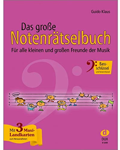 Das große Notenrätselbuch: Bassschlüssel