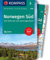 KOMPASS Wanderführer Norwegen Süd, Von Oslo bis zum Geirangerfjord, 75 Touren mit Extra-Tourenkarte: GPS-Daten zum Download
