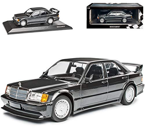 Mercedes-Benz C-Klasse 190E W201 2.5-16 EVO 1 Blau Schwarz Metallic 1982-1993 limitiert 1 von 1002 1/18 Minichamps Modell Auto