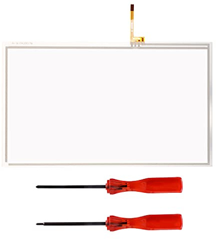 Touchscreen-Digitizer-teile, Glaslinse für Nintendo Wii U Gamepad (ohne LCD-Bildschirm)