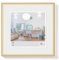 walther design Bilderrahmen gold 10 x 10 cm New Lifestyle Kunststoffrahmen KV010G