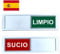 Iman Lavavajillas Limpio Sucio [Elige tu idioma] - Fácil de leer y colocar. Deslizable - Organizador cocina - Accesorios Cocina Lavaplatos - Magnet Gadgets Cocina