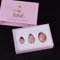Set di uova di Yoni al quarzo rosa naturale Kegel ginnico palle massaggiatore palla simulatore, tipo 7