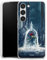 Slim Case extra dünn kompatibel mit Samsung Galaxy S23 Silikon Handyhülle transparent Hülle Die Schöne und das Biest Disney Princess Rose