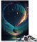 Puzzles für Erwachsene, Geschenke, Ballon im Weltraum, Puzzle für Erwachsene, 1000 Teile, für Erwachsene und Kinder ab 12 Jahren, Papppuzzles, Weihnachtspuzzle-Geschenke, Größe: 26 x 38 cm