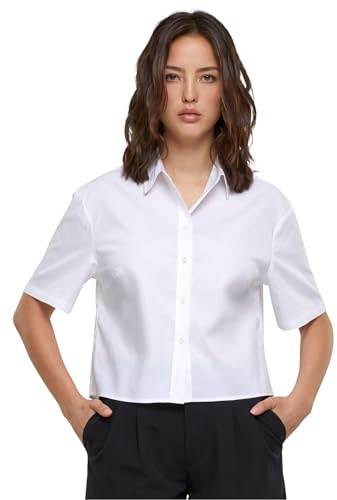 Urban Classics Damen T-Shirt Ladies Oversized Shirt White XXL