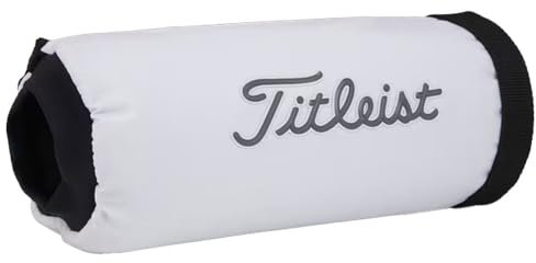 Titleist Stadry Hand Warmer (White/Charcoal, Adjustable) 2023 Golf