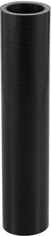 X AUTOHAUX 1 Pz 32mm 1.25 ID 200mm 7.8 Lunghezza 0 Gradi Nero Auto Silicone Tubo Refrigerante Tubo Universale