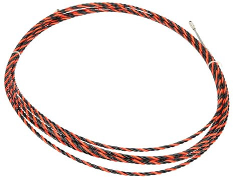 Dispositivo de Enhebrado de Electricista Enhebrador de Cables Eléctricos con 2 Sujetadores de Cables (30M (incluidos dos mazos de cables))