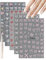 Nagelsticker Valentinstag-5 Blatt Nail Art Sticker Selbstklebend Nagelaufkleber und 1 Pinzette, Französisch Weiß Rot Bogen Herz Frauentag Muttertag Dekoration Nageldesign Zubehör Stickers-set I